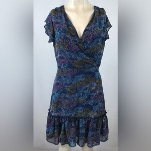 Confetti Printed Flutter Sleeve